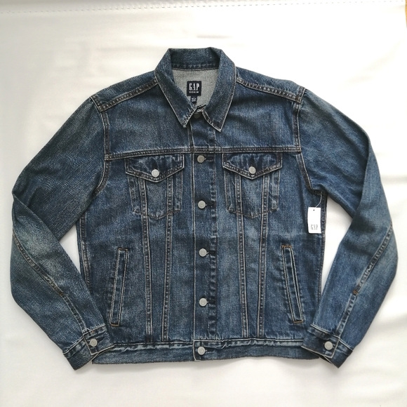 Laser Girl Blue Trucker Denim Jacket Medium NWT - Picture 7 of 15